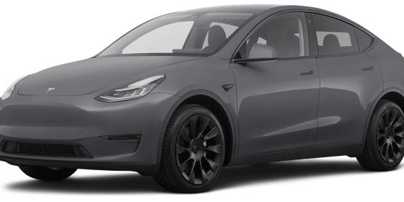 TESLA MODEL Y 2020 5YJYGDEE8LF043551 image